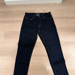 Banana Republic Men's Slim Jeans - Dark Blue - 33/30